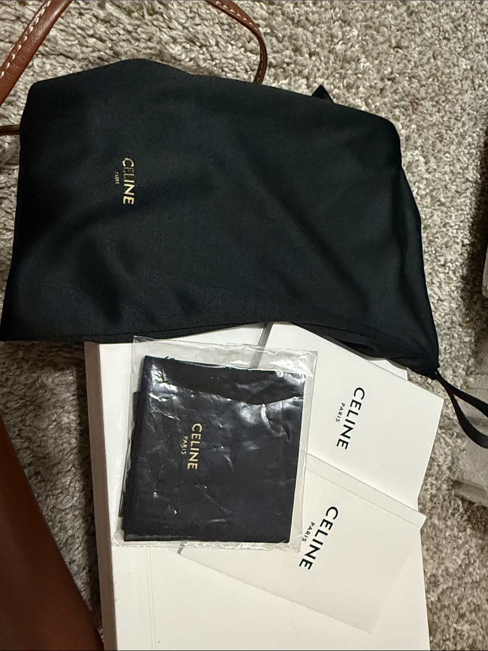 Celine Brown Gradient Triomphe Sunglasses - Picture 3 of 4